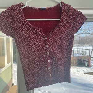 Brandy Melville red shirt
